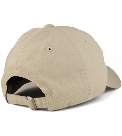 Baseball Caps Low Profile Vintage Washed Cotton Baseball Cap Plain Dad Hat - Stone - CO1864ZNND4 $10.91