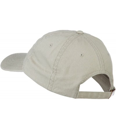 Baseball Caps Western State Alaska Embroidered Washed Cap - Stone Grey - C611MJ3UPXF $26.93