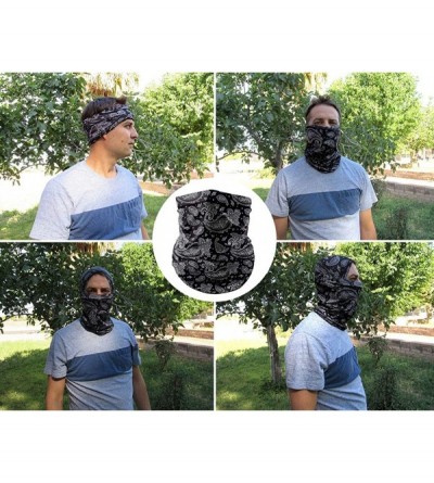 Balaclavas Neck Gaiter-Multifunctional Bandana Headwear Headband Face Scarf for Dust-Outdoors-Festivals-Sports - Galaxy E - C...