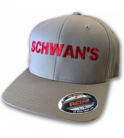 Baseball Caps Custom Name Embroidered 5001 V-Flex Twill Fitted Baseball Cap - Black - CI186M287EM $17.94