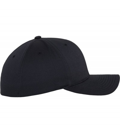 Newsboy Caps Men's Wooly Combed - Dark Navy - CZ11J07TFJN $18.31