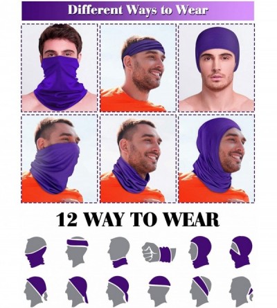 Balaclavas Summer UV Protection Neck Gaiter Scarf Balaclava Breathable Face Cover Scarf - CR1982UNADU $24.45