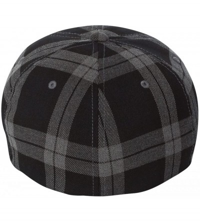 Baseball Caps Tartan Plaid Cap - Black/Grey - CR11VNXU7P3 $9.37