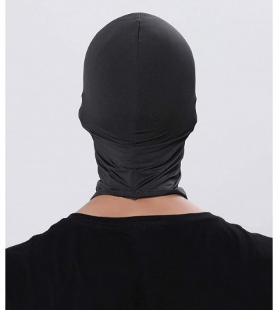 Balaclavas Ultra Thin CS Outdoor Balaclava Lycra Face Mask Cycling Hood Hat - Coffee C - CC196TYWN6Q $8.13