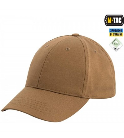 Baseball Caps Tactical Baseball Cap Elite Plains Hat Adjustable Rip-Stop - Coyote Brown - CQ18C0I4K2A $13.24