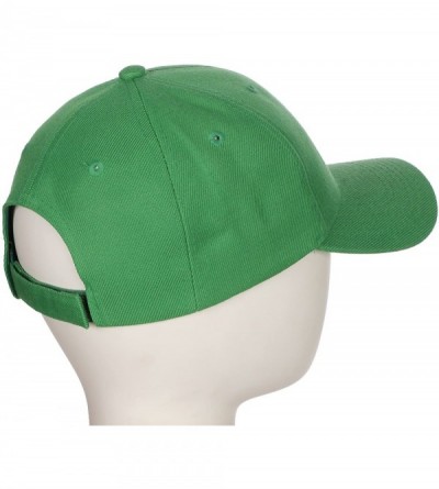 Baseball Caps Classic Baseball Hat Custom A to Z Initial Team Letter- Green Cap White Black - Letter N - CM18IDT5G2N $8.79