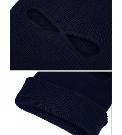 Balaclavas Ultra Thin Winter Cycling Balaclava Outdoor - Black- Coffee- Navy Blue - C018KWNMT0Z $14.33