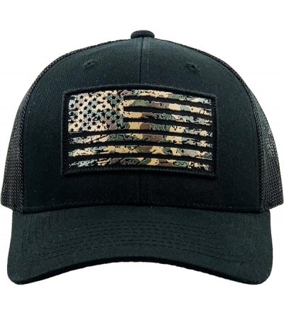 Baseball Caps Tactical Operator Collection with USA Flag Patch US Army Military Cap Fashion Trucker Twill Mesh - C718WOIG0Z3 ...