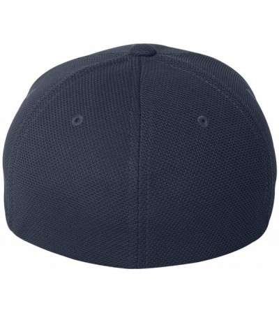 Baseball Caps Cool & Dry Piqué Mesh Cap - 6577CD - Navy - CB11OH9YGCP $8.48