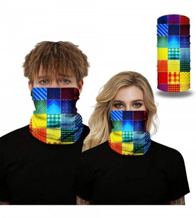 Balaclavas Bandanas Rave 3d Print Face Mask Cover Outdoors Protect from Dust Sun Wind Balaclava Headband for Unisex - CS197A4...