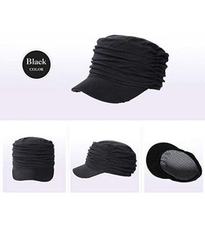 Skullies & Beanies Headwrap Cover Sleep Cap for Women Patient Chemo Scarf Soft Stretch Breathable - 1085_black - CH18T6A3ZI3 ...