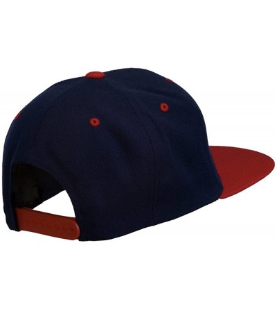 Baseball Caps Halloween Frankenstein Embroidered Snapback Cap - Navy Red - CM11P5IHWYB $20.97