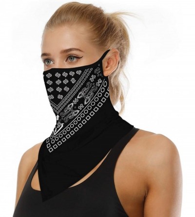 Balaclavas Ear Hangers Face Mask Seamless Bandanas Headband Scarf Neck Gaiter Sun UV Wind Protection Earhook Balaclava - CU19...