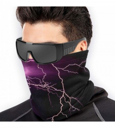 Balaclavas Seamless Face Mask/Neck Gaiter/Balaclava/Bandanas For Dust Outdoor Sports (Lightning) - Style-1 - C7197QXHLEM $13.72