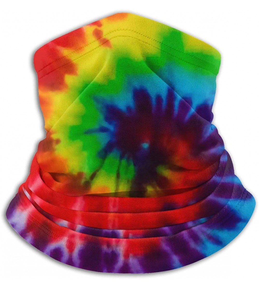 Balaclavas Neck Gaiter Headwear Face Sun Mask Magic Scarf Bandana Balaclava - Tie Dye Print - CL1979M22K4 $18.17