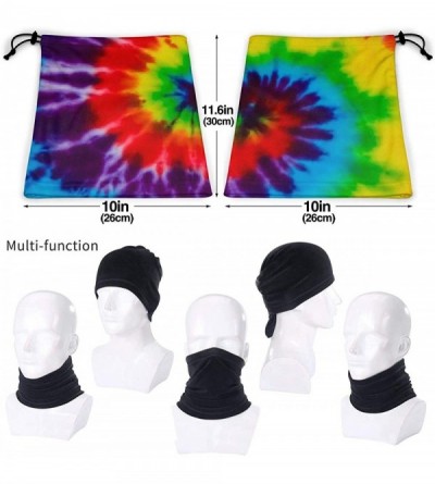 Balaclavas Neck Gaiter Headwear Face Sun Mask Magic Scarf Bandana Balaclava - Tie Dye Print - CL1979M22K4 $18.17