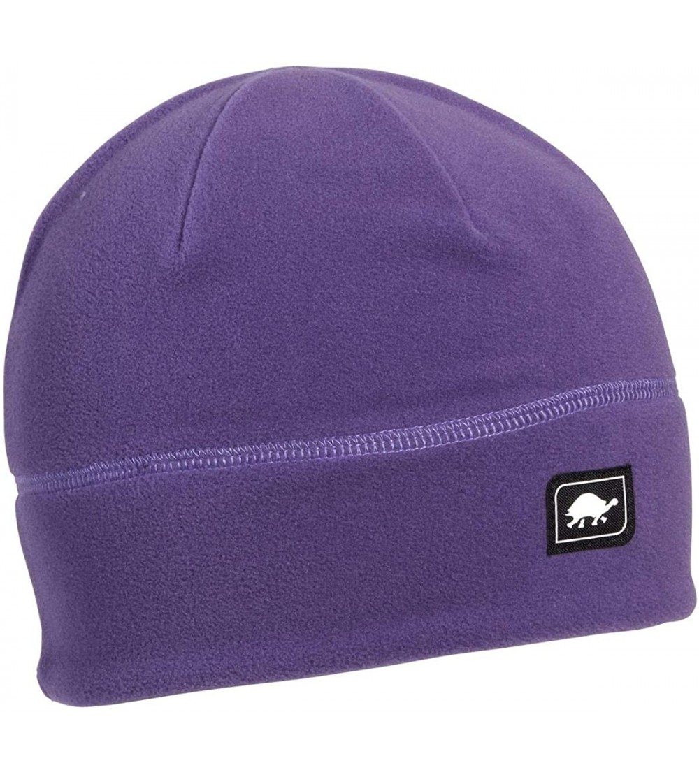 Skullies & Beanies Midweight Micro Fur Fleece Beanie - Thistle - CQ18XUG7G3T $21.88