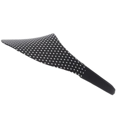 Visors Midsize Print Visor - White Dot on Black - CV12E3BE32T $12.09