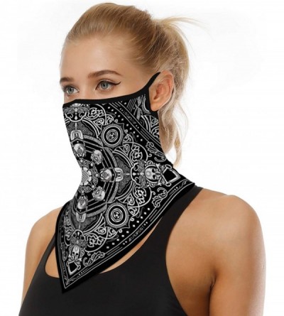 Balaclavas Face Mask for Women Man Bandana Balaclava with Ear Hangers Cooling Neck Gaiter Scarf - Jy-bxhe-028 - CS199E8KZIY $...