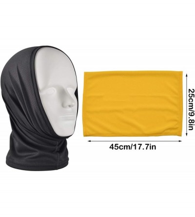 Balaclavas Sun UV Protection Neck Gaiter Bandana Face Cover Scarf Headwear Headband Men/Women for Fishing Cycling Running - C...