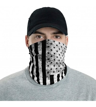 Balaclavas Multifunctional Seamless Face Mask Bandanas Headband Neck Gaiter for Dust-Sun UV Protection - American Flag 5 - CK...