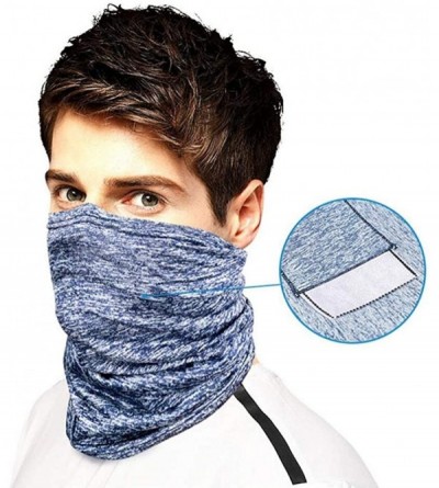 Balaclavas Bandanas Safety Filters Cooling Multi Purpose - Red - C3198MX9AAX $17.25