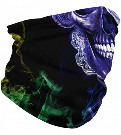 Balaclavas Unisex Seamless Rave Bandana Neck Gaiter Tube Balaclavas Headwear Bandana - Style10 - CR197RE8HAO $11.00