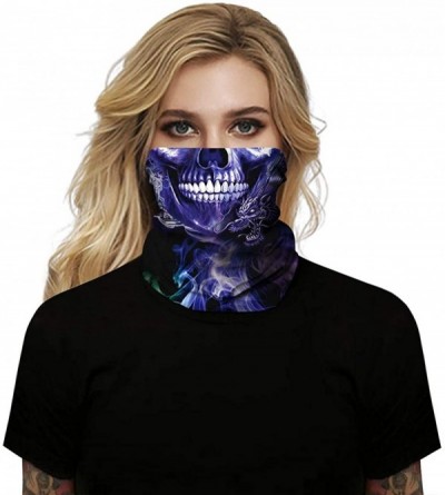 Balaclavas Unisex Seamless Rave Bandana Neck Gaiter Tube Balaclavas Headwear Bandana - Style10 - CR197RE8HAO $11.00