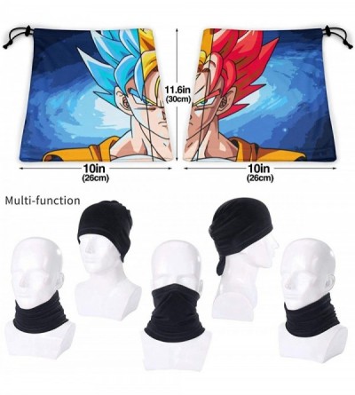 Balaclavas Diy Design Anime Style Breathable Seamless Bandanas Face Mask Head Wraps Windproof Anti Dust For Outdoor Sports - ...