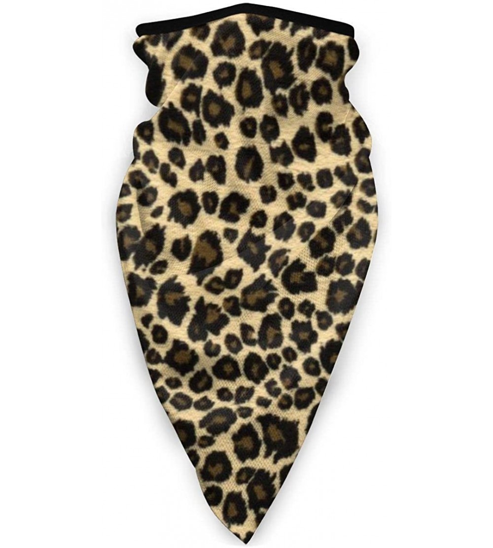 Balaclavas Animal Leopard Print Design Headband Face Mask Bandana Head Wrap Scarf Neck Warmer Headwear Balaclava For Sports -...