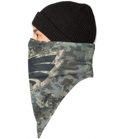 Balaclavas Half Balaclava Fleece Winter Warm Camouflage Camo Winter Face Mask for Mens Womens - White-12 - CO18NXC9WOS $17.15