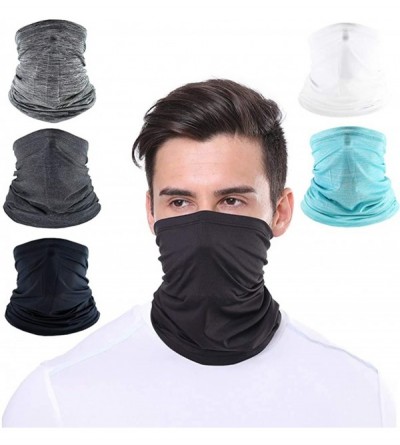 Balaclavas Neck Gaiter Face Scarf Mask Dust UV Protection Face Cover Wind Bandana Balaclava Fishing Cycling for Men Women - C...