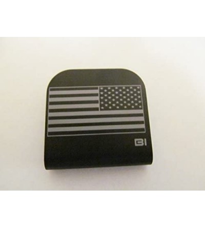 Baseball Caps American Flag Reversed Laser Etched Hat Clip Black - CM12BRUXFIH $18.25