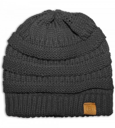 Skullies & Beanies Beanie Hat Cap Knit Skullies for Men Women Unisex - Grey-101 - CK12O2A2PJR $7.35