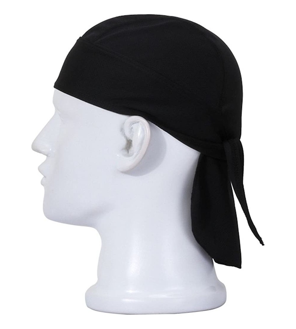 Balaclavas Classic Pirate hat Multipurpose Bandana Quick-Drying Breathable - Black - CW128Q43JYH $18.30