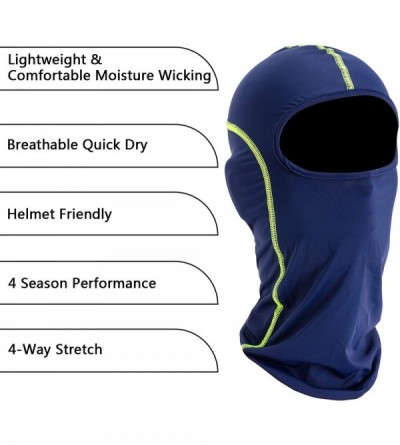 Balaclavas Balaclava Full Face Mask Windproof Sun UV Protection Helmet Liner for Women Men - Khaki - CK18SYZ9D9M $15.94