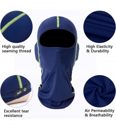 Balaclavas Balaclava Full Face Mask Windproof Sun UV Protection Helmet Liner for Women Men - Khaki - CK18SYZ9D9M $15.94