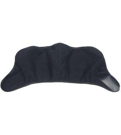 Balaclavas Half Ski Mask Windproof Face Cover Winter Warm Ear Warmer Cold Weather Men Women - Black - C918AD082RD $9.95