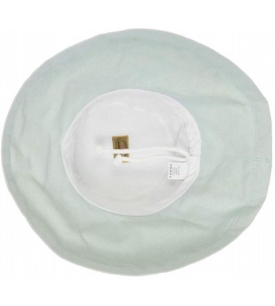 Sun Hats Women's Cotton Hat with Inner Drawstring and Upf 50+ Rating - Aqua - C9113ZY1095 $37.19