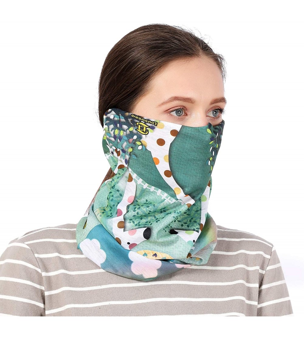 Balaclavas Breathable Neck Gaiters Dustproof Face Scarf UV Protection Balaclava - Br14 - CM198DMDYK7 $11.43