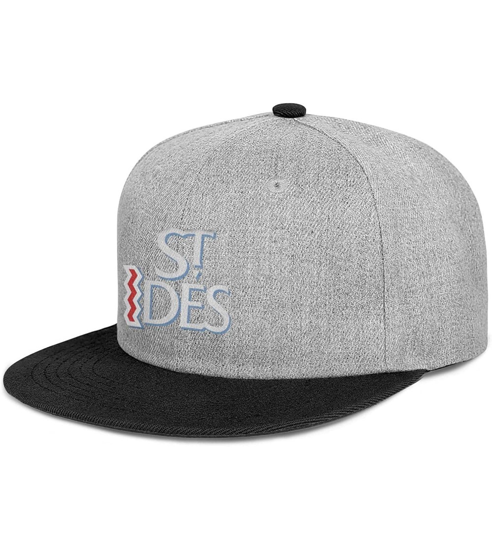 Baseball Caps Unisex St.Ides Logo Hat Adjustable Fitted Dad Baseball Cap Trucker Hat Cowboy Hat - Black-36 - CL18W337C8E $17.33