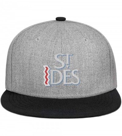 Baseball Caps Unisex St.Ides Logo Hat Adjustable Fitted Dad Baseball Cap Trucker Hat Cowboy Hat - Black-36 - CL18W337C8E $17.33