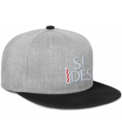 Baseball Caps Unisex St.Ides Logo Hat Adjustable Fitted Dad Baseball Cap Trucker Hat Cowboy Hat - Black-36 - CL18W337C8E $17.33