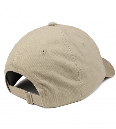 Baseball Caps Palm Tree Embroidered Dad Hat Adjustable Cotton Baseball Cap - Khaki - C4185HMAS4O $21.68