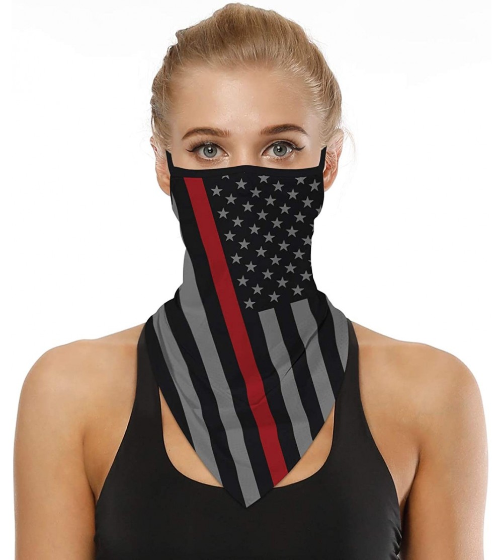 Balaclavas Face Bandana Neck Gaiter Face Scarf Ear Loops Balaclava for Dust Mask Man Woman - National Flag 3-(1pcs) - CW198H8...