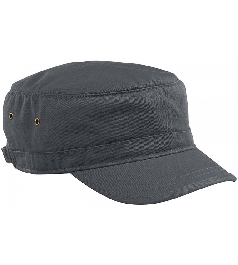 Baseball Caps 100% Organic Cotton Twill Adjustable Corps Hat - Charcoal - C311CCX7QAL $11.29