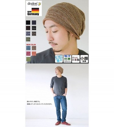 Skullies & Beanies Mens Summer Sports Knit Beanie - Womens Slouchy Sweat Absorbing Hat - Mix Black - CC119O7J3TB $24.72