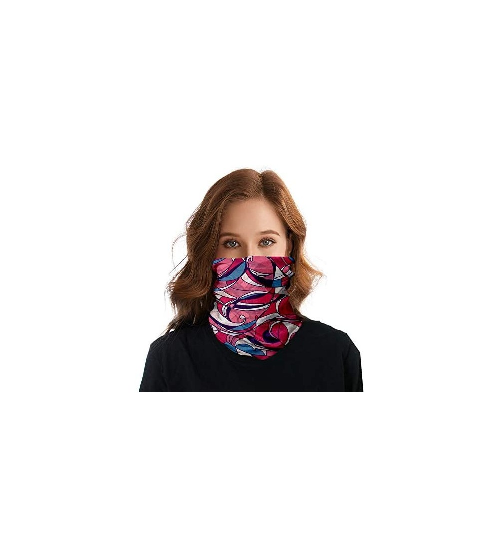 Balaclavas Seamless 12 in 1 Multifunctional Headwear Face Mask Bandanas Neck Gaiter - Color-5 - C5197SNQS77 $12.29