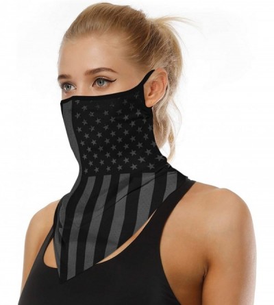 Balaclavas Unisex Bandana Rave Face Mask Multifunction Scarf Anti Dusk Neck Gaiter Face Cover UV Protection - CZ1996RYGRX $18.16