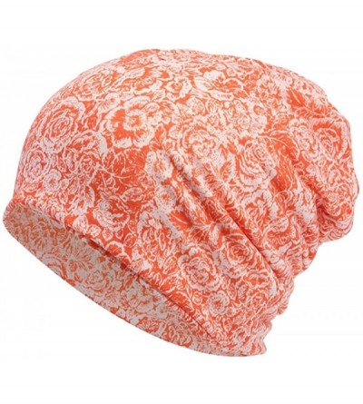 Skullies & Beanies Women's Baggy Slouchy Beanie Chemo Hat Cap Scarf - 2 Pack-g - CS18L79MA4X $13.54